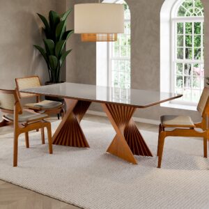 Mesa em madeira maciça